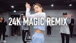 24K Magic Remix  Bruno Mars  May J Lee Choreography [upl. by Carnay]