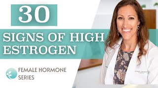 Female Hormone Imbalance  Signs of Too Much Estrogen amp Estrogen Dominance [upl. by Reyotal862]