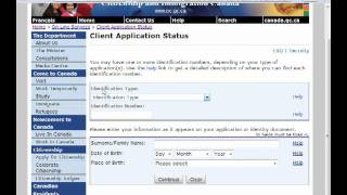 How to Check Immigration Application Status [upl. by Assile523]