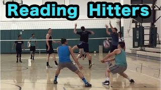 READING Hitters PART 12  Volleyball Defense Tutorial [upl. by Ytinav]