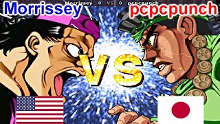 JoJos Bizarre Adventure  Morrissey vs pcpcpunch [upl. by Heidt]