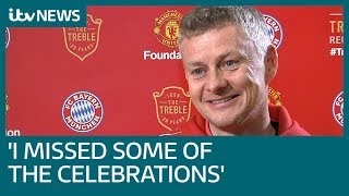 Ole Gunnar Solskjaer looks back at 1999 Champions League win over Bayern Munich  ITV News [upl. by Enrobyalc]