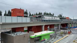 Lynnwood Link Extension Testing Mountlake Terrace Station [upl. by Cronin]