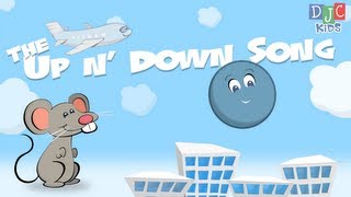 The Up N Down Song  Featuring the Bouncing Ball  A Fun Cartoon for Kids [upl. by Giacinta]