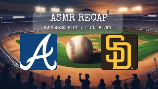 ASMR  BRAVES vs PADRES 10224  FULL GAME HIGHLIGHTS [upl. by Nevai]