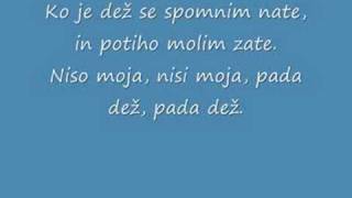 Jan Plestenjak Feat Insieme  Nisi Moja [upl. by Howzell]