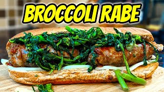 How To Cook BROCCOLI RABE Baby Broccoli [upl. by Ladonna]