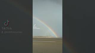 Rainbow at sandymount strand Oct 28 2024 [upl. by Yllom327]