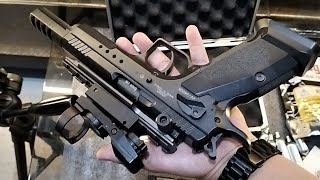 KWC Airsoft 75 Competition Model video testing airsoft [upl. by Asselem]