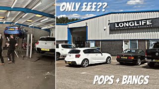 BMW 1 Series Resonator Delete Cheapest Exhaust Mod For Pops [upl. by Iror]