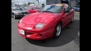 1998 PONTIAC SUNFIRE GT COUPE SOLD [upl. by Huan]