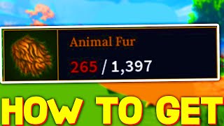 HOW TO GET ANIMAL FUR in DEVAS OF CREATION ROBLOX [upl. by Caesar]