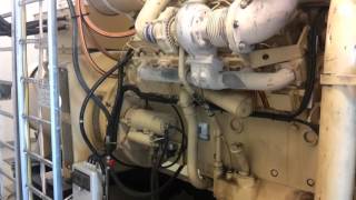 750kVA kW GENERATOR START RUN AND SHUTDOWN [upl. by Naejamron]