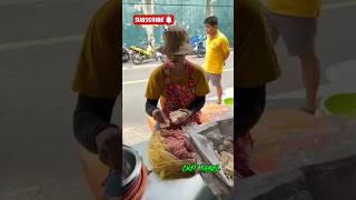 Canton Noodles Toppings with Meat😋😋👌👌👍👍😁😁 funny thaicurry comedy indianfood [upl. by Ceevah]