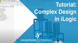 Autodesk Inventor iLogic Tutorial Creating a Complex Design [upl. by Nata864]