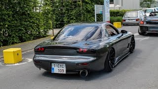 Mazda Rx7  Revs  flames  acceleration [upl. by Erdnoed]