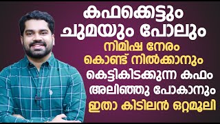 കെട്ടിനിൽക്കുന്ന കഫം അലിഞ്ഞു പോകാൻ ഇതാ ഒരു കിടിലൻ ഒറ്റമൂലി  kapha kettu maran malayalam  Dr Bibin [upl. by Reider215]