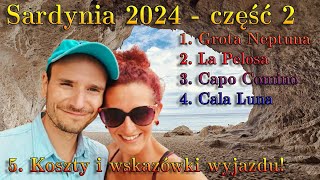 🌴 SARDYNIA 🌴 Część 2 Zobaczcie co wybraliśmy na 10 dni wakacji 😎😍  wrzesień 2024 [upl. by Ainola250]