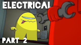 ELECTRICAL  Part 2 Among Us Animation [upl. by Kernan]