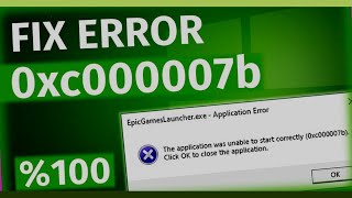 How to Fix Error 0xc00007b The Best Method win 781011 [upl. by Novyat]