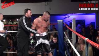 A NIGHT OF BOXING  Jason Hargreaves Vs James Cropper RBF Heavyweight Title [upl. by Ekim]