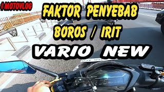 VARIO TERBARU 2023  PAKE PERTALITE MALAH BIKIN BOROS GAK COCOK UNTUK VARIO NEW [upl. by Llerut631]