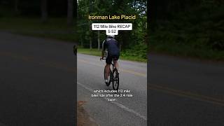 Ironman Lake Placid  BIKE RECAP 🚴🏻 hybridathlete triathlon triathlete ironmantriathlon [upl. by Morentz]