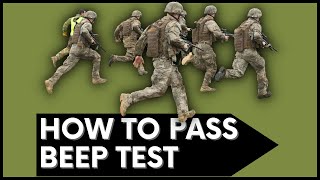 How To Pass The Australian Army Beep Test  Preentry Fitness Assessment PFA [upl. by Ytineres]