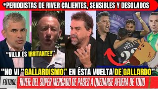 🛑🔥Periodistas Hinchas de River CALIENTES ¿Culpan a GALLARDO⚠️Sensibles y Desolados tras la DERROTA❌ [upl. by Avalsorim297]