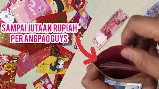 Unboxing simpanan angpao selama 3 kali imlek ⁉️kira” berapa ya guys total nya [upl. by Marucci]