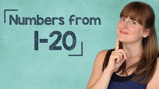 Learn numbers from 120 in German  A1 with Jacqueline [upl. by Enel]