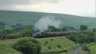 LNER 60009 Union of South Africa The Mersey Moorlander 23 July 2012 [upl. by Marela]