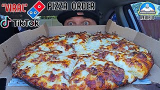 Dominos Pizza® Viral Pizza Order EXPOSED by TikTok 🍕🥓🥩⏲️  theendorsement [upl. by Hourigan614]