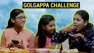 GOLGAPPA CHALLENGE  SAMREEN ALI [upl. by Aivatal]