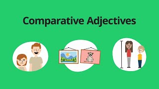 Comparative Adjectives – English Grammar Lessons [upl. by Popelka]