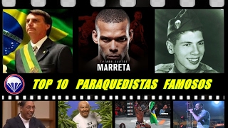 TOP 10  Paraquedistas Famosos [upl. by Anod523]