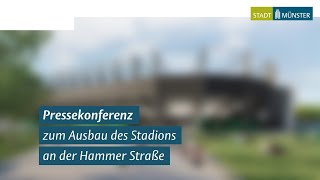 Pressekonferenz zur Stadionmodernisierung [upl. by Viridi]