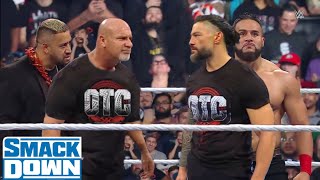 WWE Goldberg Returns And Destroys Roman Reigns amp The Bloodline WWE Smackdown 2024 Highlights [upl. by Woodie]