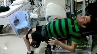 Spinal Cord Injury Recovery 2016  Paraplegic  T12 Incomplete  Jan to July 2016 [upl. by Lalage870]