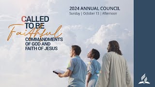 General Conference Annual Council 2024  October 13  Afternoon [upl. by Aicenod]