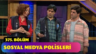 Sosyal Medya Polisleri  375 Bölüm Güldür Güldür Show [upl. by Elag]