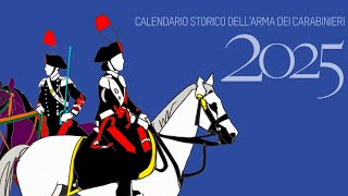 Carabinieri calendario 2025 [upl. by Becka]