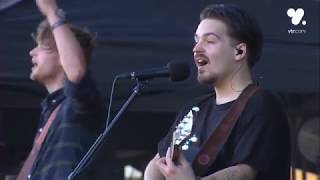 Milky Chance  Cocoon  Lollapalooza Chile [upl. by Byrn]