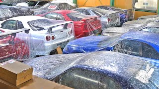 RAREST R34 SKYLINES HIDDEN AWAY IN JAPAN [upl. by Dnalrag702]