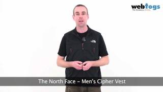 The North Face Mens Cipher Vest  Gore Windstopper soft shell vest [upl. by Fonseca]