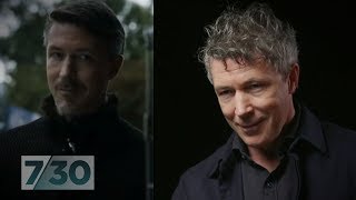 Game of Thrones Littlefinger actor Aidan Gillen on playing a charming sociopath  730 [upl. by Gelasius]