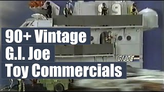 Vintage GI Joe Toy Commercials 1982  1994  Retro Toy Commercials [upl. by Enetsirk]