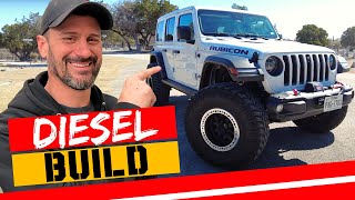 Custom Jeep Wrangler Diesel Build that Buries the Rest [upl. by Homere455]