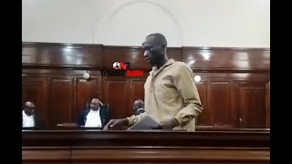 CCC activist Moreblessing Alis suspected killer Pius Jamba Mukandi during his trial at the High Cou [upl. by Kiki]