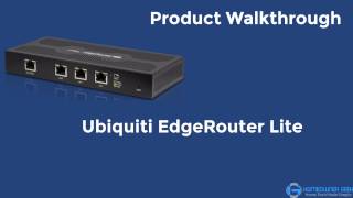 Ubiquiti EdgeRouter Lite Walkthrough [upl. by Lebasiram646]